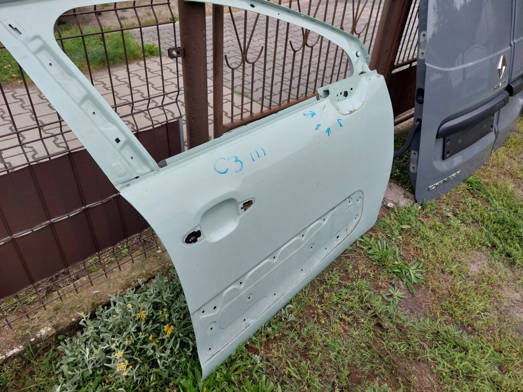 фото №3, Дверь перед передние citroen c3 iii правое
