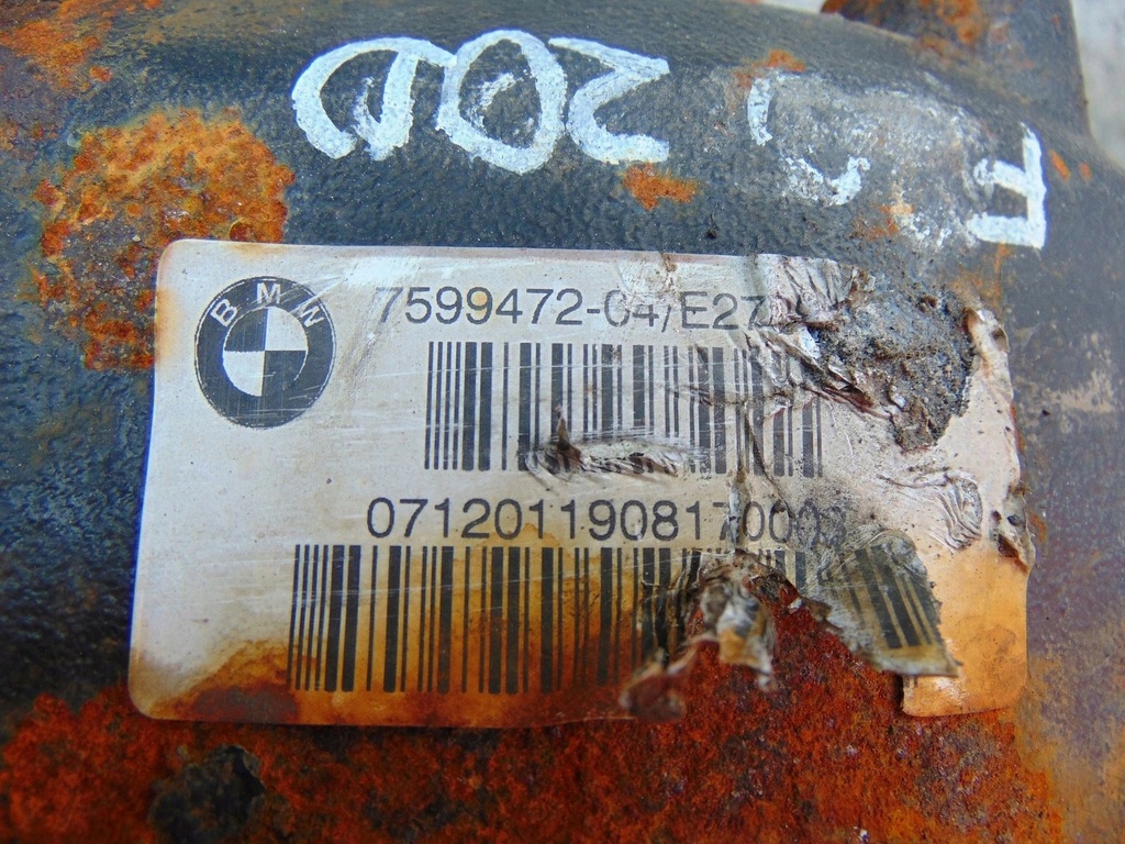 фото №8, Диференціал міст задня bmw f20 7599472