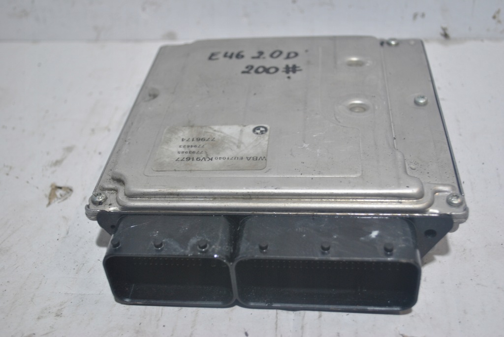 фото №7, Бортовой компьютер двигателя bmw e46 2.0 7794623