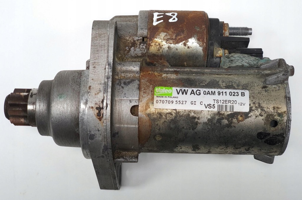 фото №1, Стартер vw touran 1.4 tsi 0am911023b