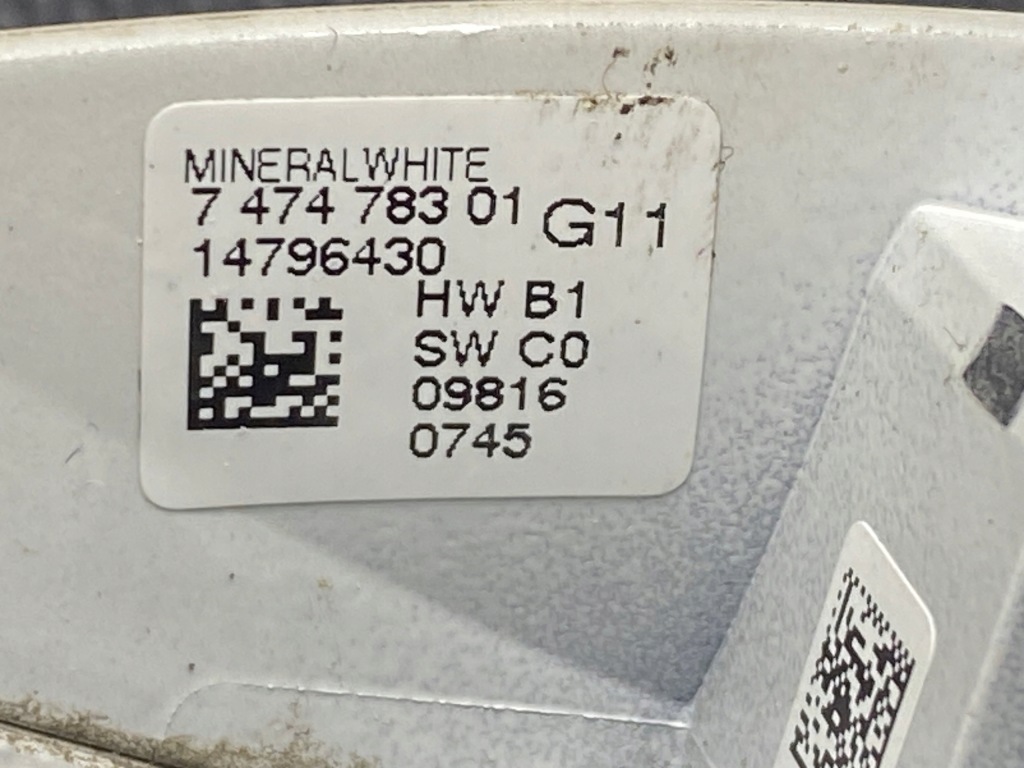 фото №5, Ручка двері лівий перед bmw 7 g11 g12 7472725 7474783 a96