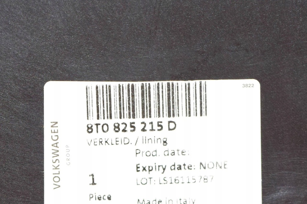 фото №7, Audi a5 rs5 задний левый панель подвеска 8t0825215d новый оригинальный