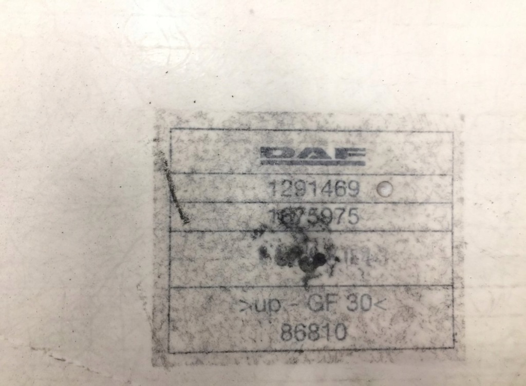 1291469 daf спойлер даховий кабіни Оригінал