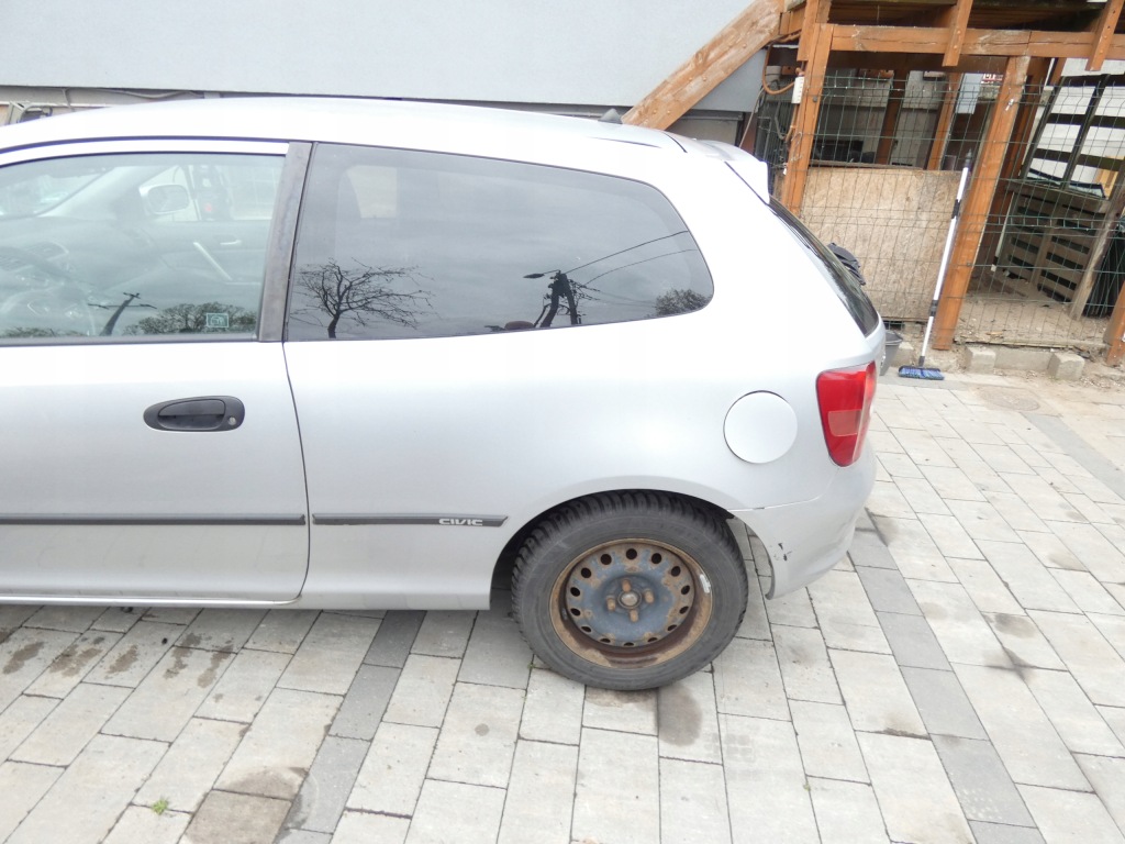 фото №1, Крыло левый задняя обшивка четверть honda civic vii 01-05 hb 3d nh623m wlkp