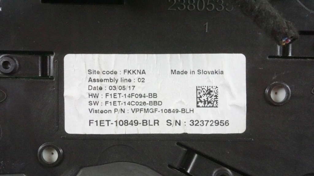 фото №10, Счетчик дисплей приборы ford focus 3 iii mk3 f1et-10849-blr europa eu