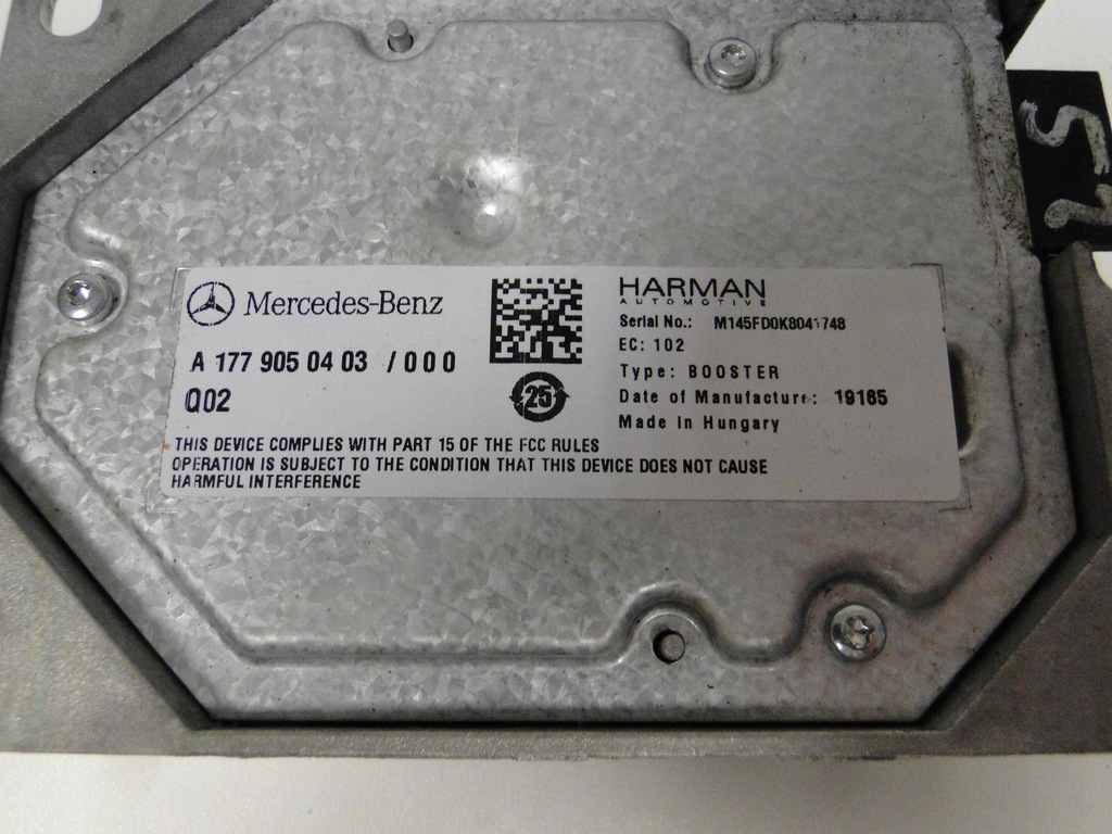 фото №11, Mercedes gls x167 167 усилитель hi-fi harman