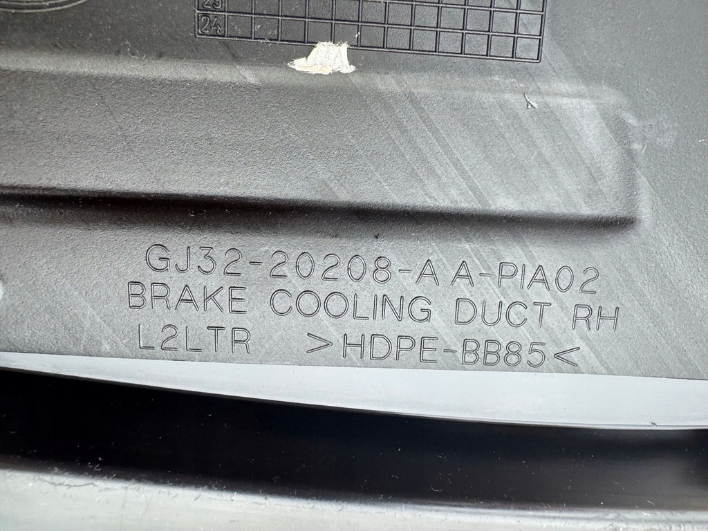 фото №11, Land rover evoque l538 16r- впуск тунель повітропровід повітря gj32--20208-a