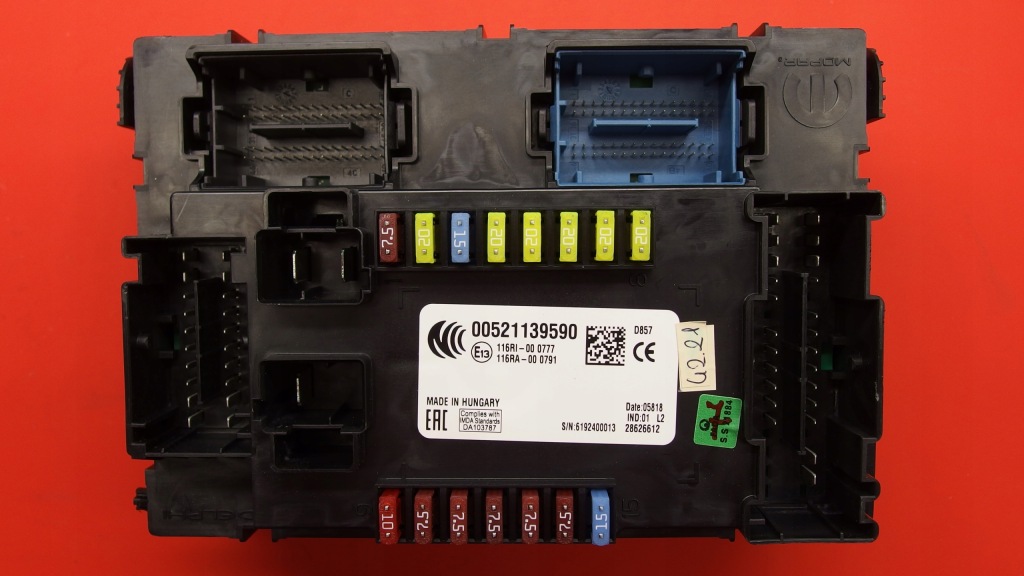 Купить Кузов бортовой компьютер модуль bsi jeep compas 521139590