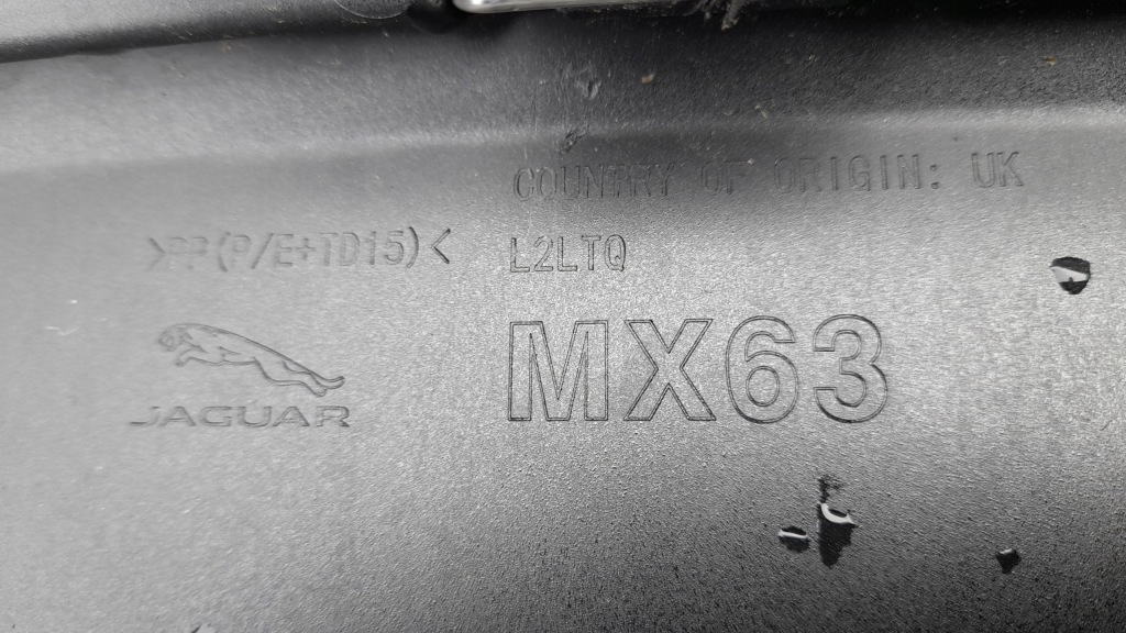 Бампер задний задняя jaguar xf ii x260 lift бензин 4 pdc белый org с Разборки