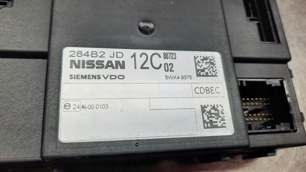фото №5, Модуль комфорту nissan qashqai i 08r 1.5dci 284b2jd12c
