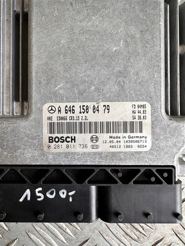 фото №5, Бортовий комп'ютер mercedes 2.2 a6461500479 0281011736