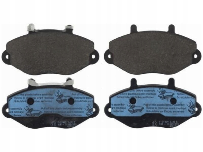 фото №1, Гальмівні колодки перед febi bilstein 116070