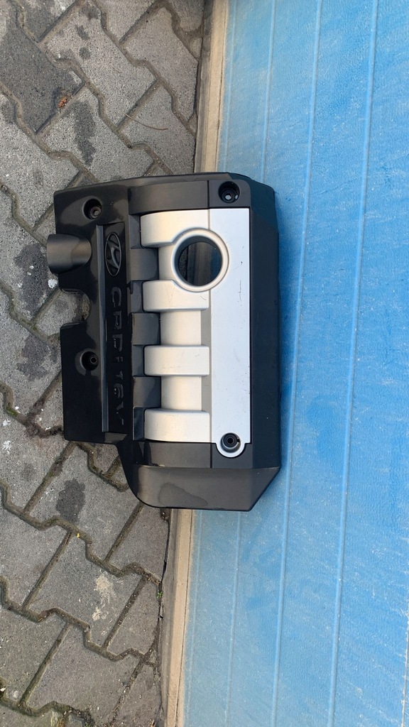 фото №1, Hyundai santa fe 2002- крышка двигателя