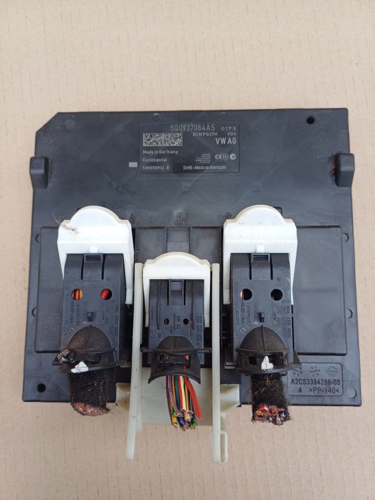 фото №5, Модуль комфорта vw golf vii nr. 5q0937084as