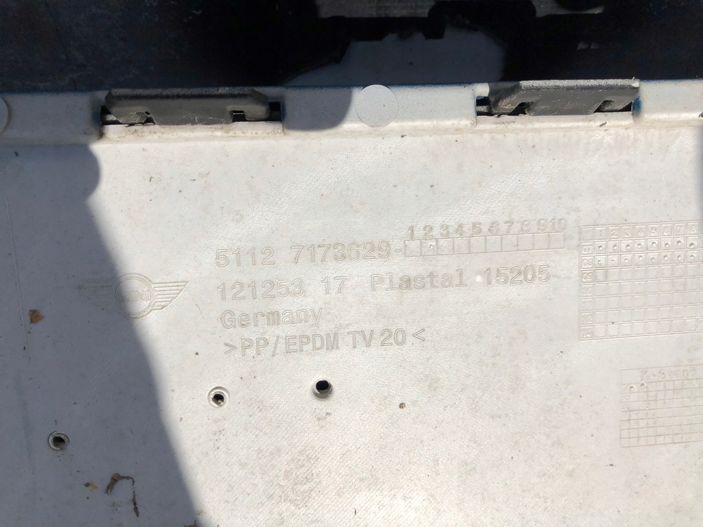 фото №7, Бампер задняя задний mini cooper clubman r55