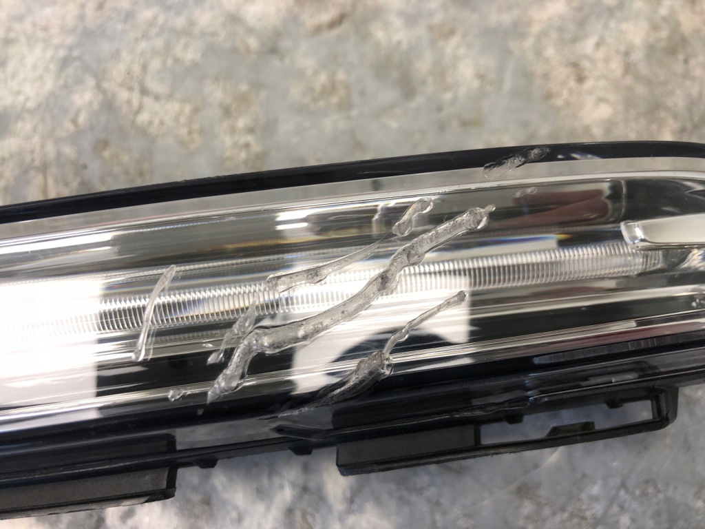 Фара поворотник led drl левый porsche cayenne 7p5941181j в Украине