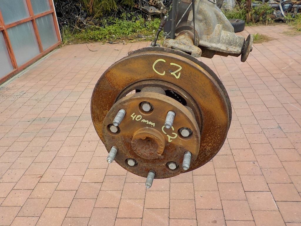 фото №11, Ford transit mk8 мост задний задняя 3.55 kompletny