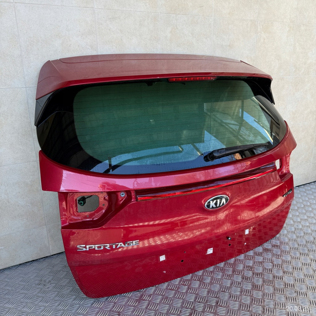 фото №2, Крышка багажника задняя комплектная kia sportage iv gt line 2018 rok камера