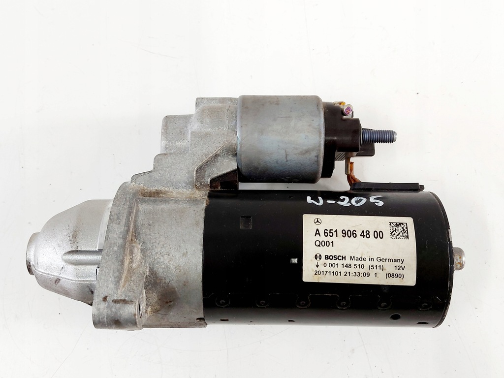 фото №1, Mercedes w205 2.2 cdi стартер 17r.