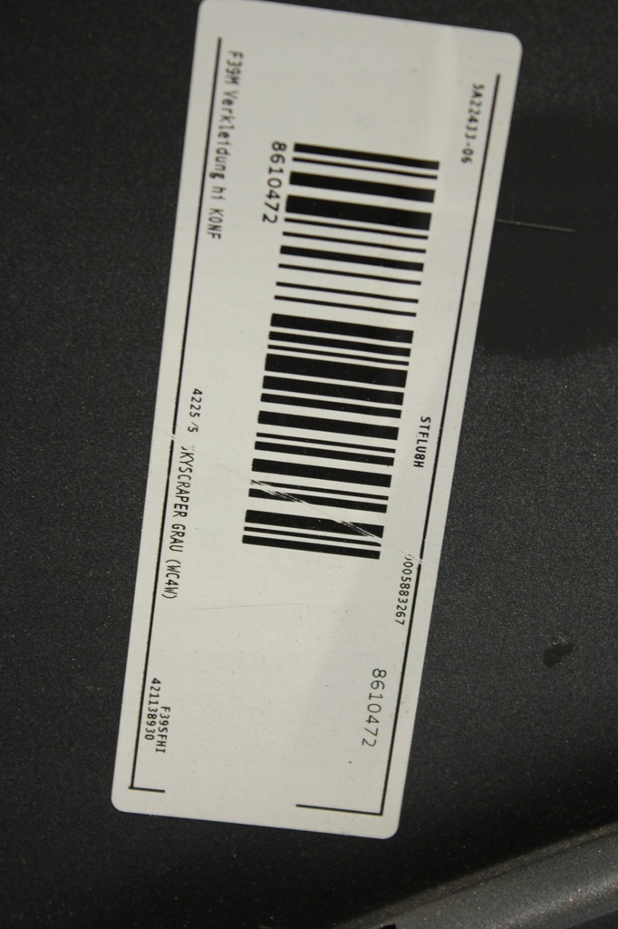 фото №9, Бампер задня mpakiet pdc bmw f39 x2 c4w skyscraper grau