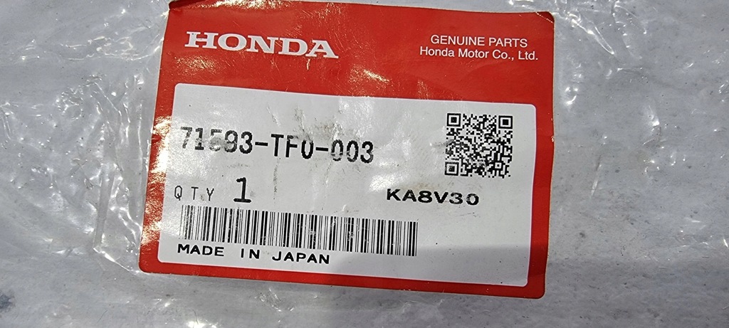 фото №10, Направляющая бампера правый задняя honda jazz iii 08-14