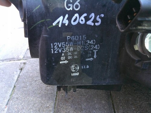 фото №11, Honda accord vii 7 lift 06- левый ксенон оригинал europa