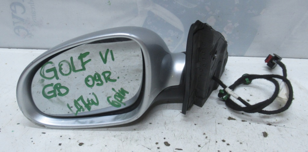 фото №1, Vw golf vi 09r зеркало левая 6pin anglik