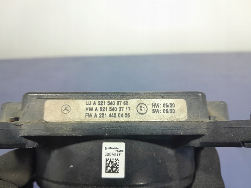 Mercedes s w221 радар 00007478b2 Оригинал