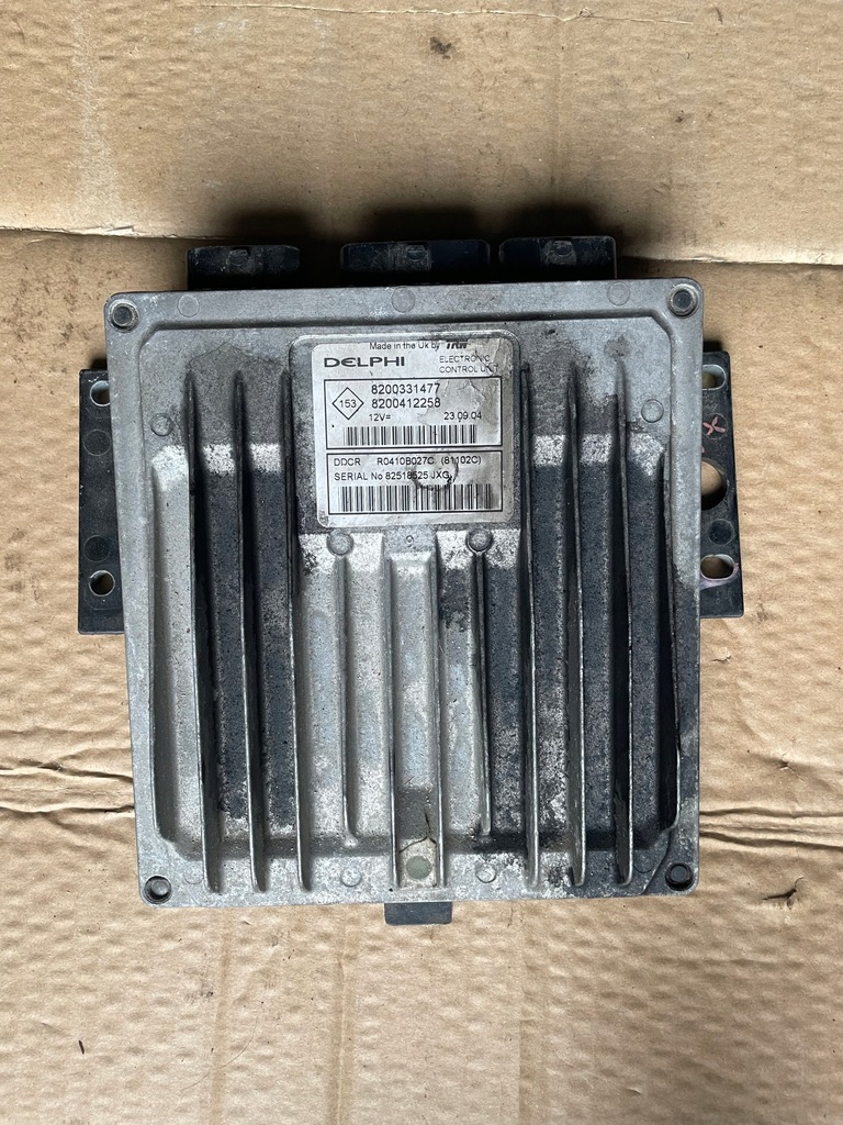 фото №1, Бортовой компьютер блок управления двигателя renault clio 8200331477