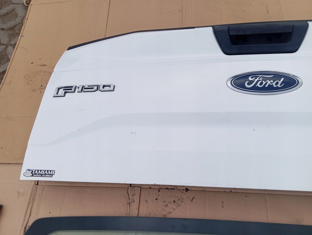 фото №12, Ford f-150 15- кришка багажника задня задня борт f150 кришка кузов білий yz