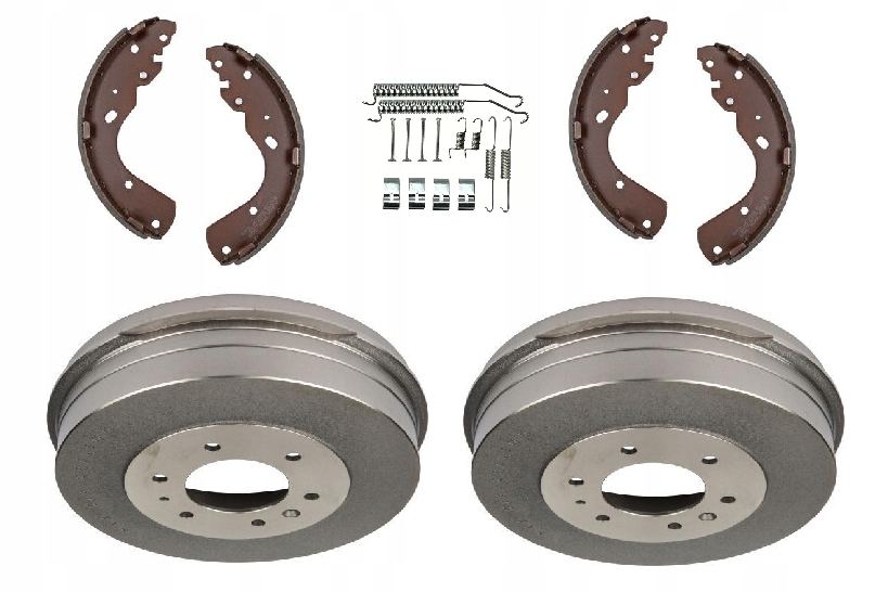 фото №1, Гальмівні барабани гальмівні колодки пружини mazda b-serie bt-50 ford ranger 1997-2012 kpl 295mm
