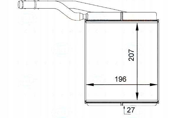 фото №1, Behr-hella отопитель ford focus transit behr hel