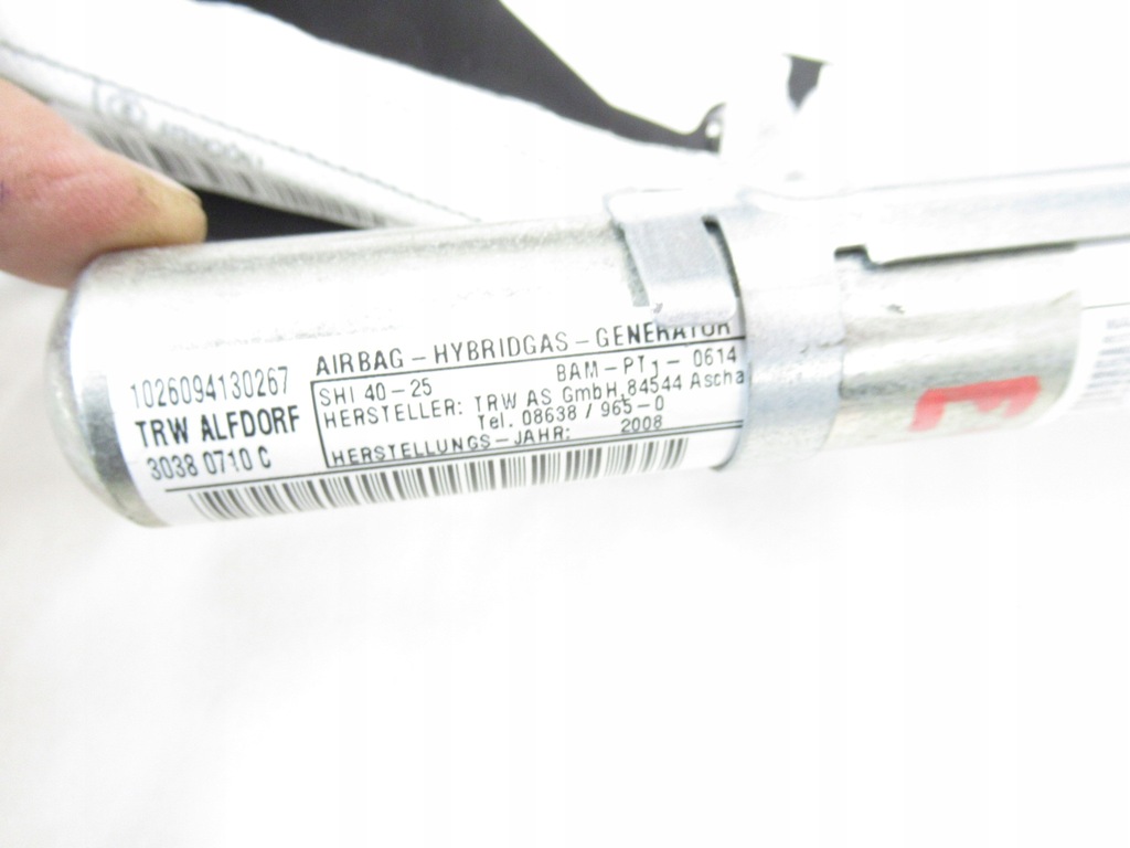 фото №5, Шторка безпеки подушка безпеки права пасажира bmw e91 kombi