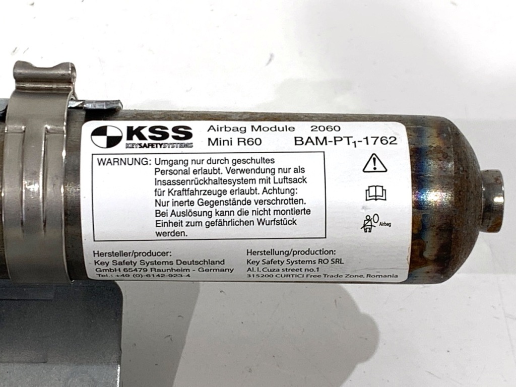 фото №5, Шторка безпеки повітряна лівий mini countryman r60 crossover 10-16 подушка безпеки