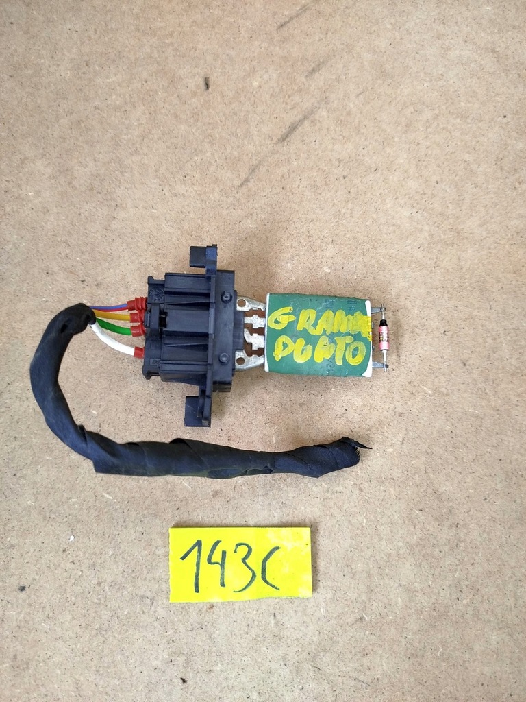 фото №1, Резистор резистор вентилятор fiat grande punto