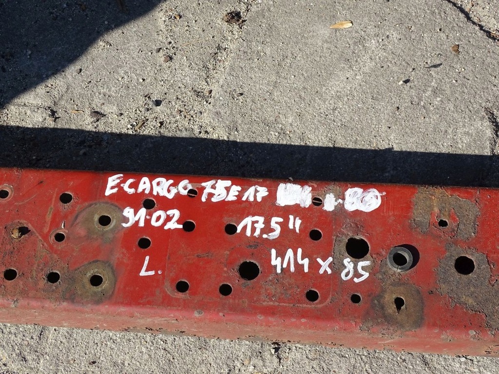 фото №7, Iveco eurocargo i рама левая bok рамы 17,5 414x18