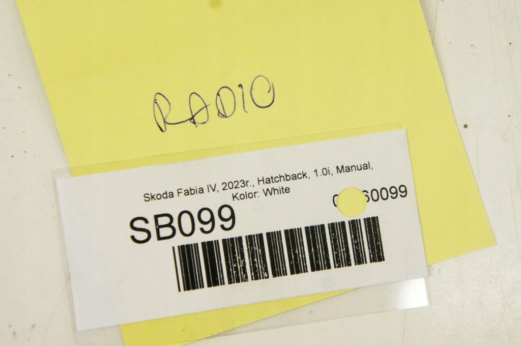 фото №10, Sb099 skoda fabia iv 21- радио navi экран дисплей 654035869k