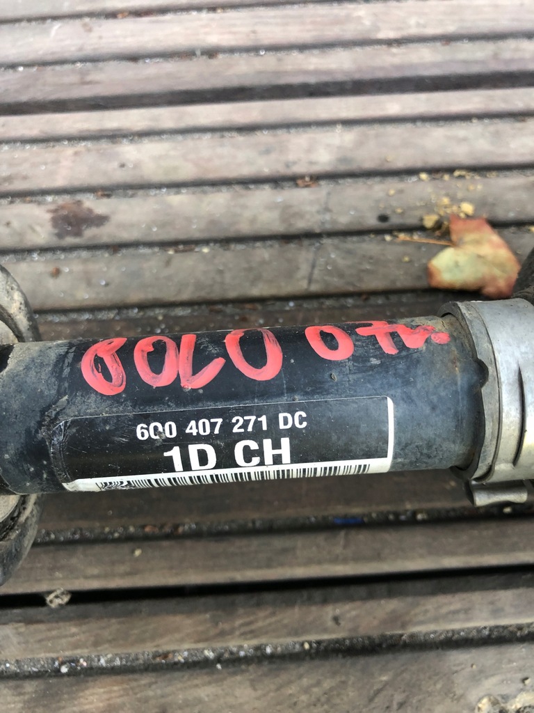 фото №5, Приводной вал левая vw polo iv 9n 6q0407271dc