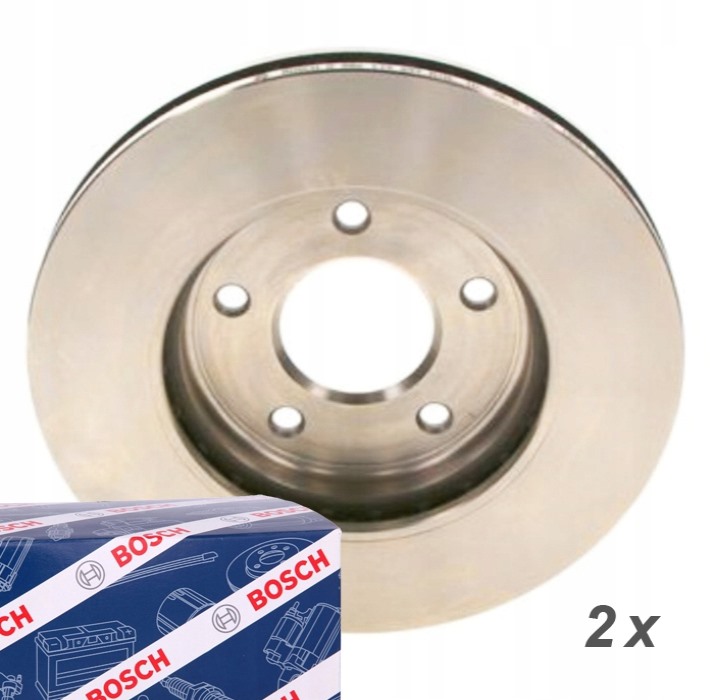 фото №1, Гальмівні диски гальмівні вентильовані перед bosch do nissan leaf