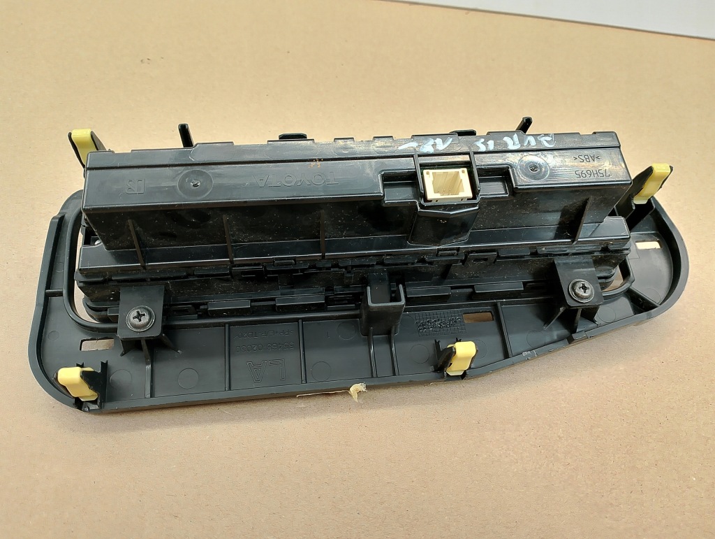 фото №6, Toyota auris панель обдув кондиціонера ac europa