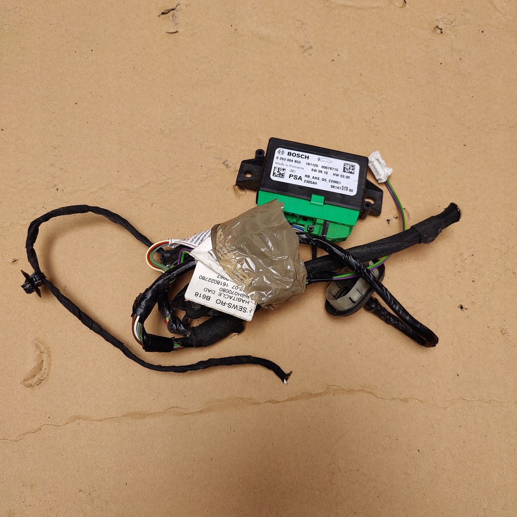 фото №1, Citroen c3 iii модуль pdc 9814151980 жгут