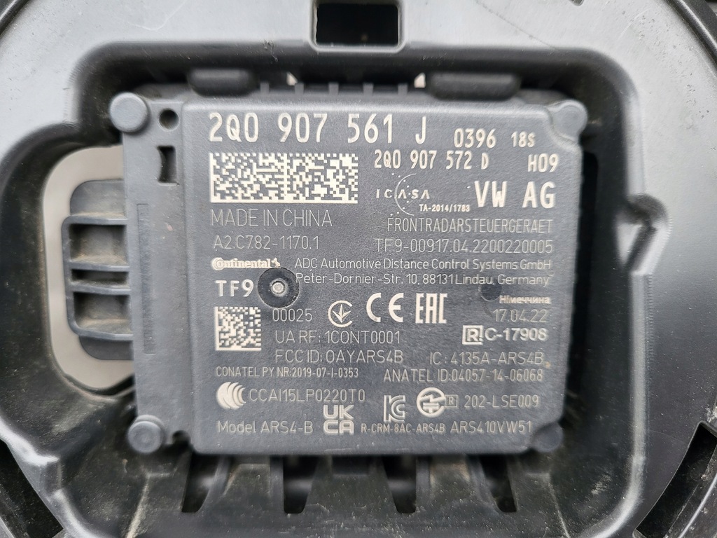 фото №3, Решітка радіатора решітка радіатора vw taigo 2g7 радар dystronic