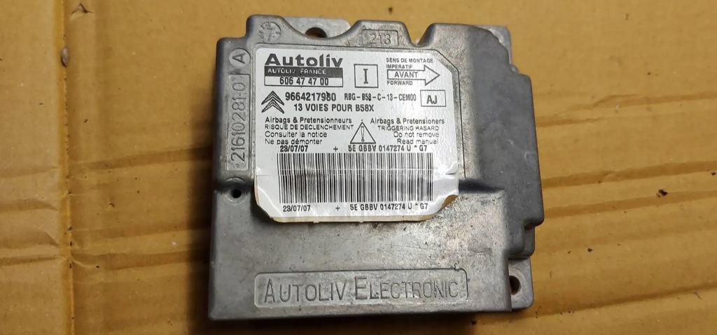 фото №10, Citroen c4 i picasso приборная панель консоль подушка безопасности подушки безопасности оригинал eu