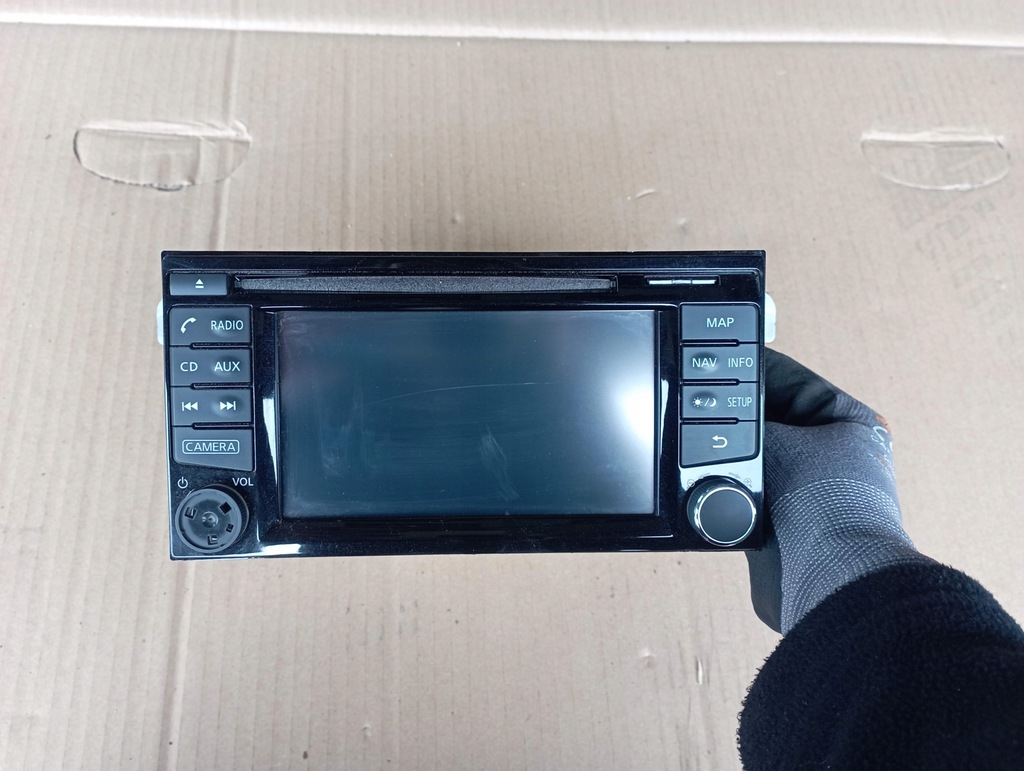 фото №1, Nissan pulsar радио экран дисплей 259153zl0a