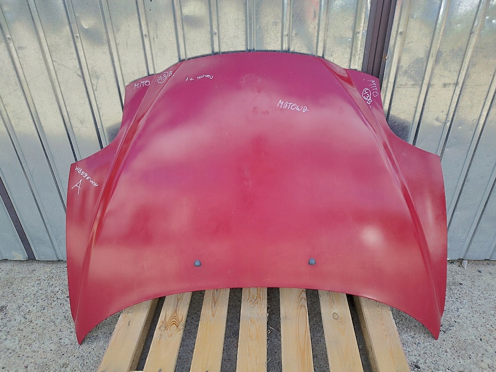 фото №1, Капот крышка двигателя alfa romeo mito 2008-2016 цвет 289/a