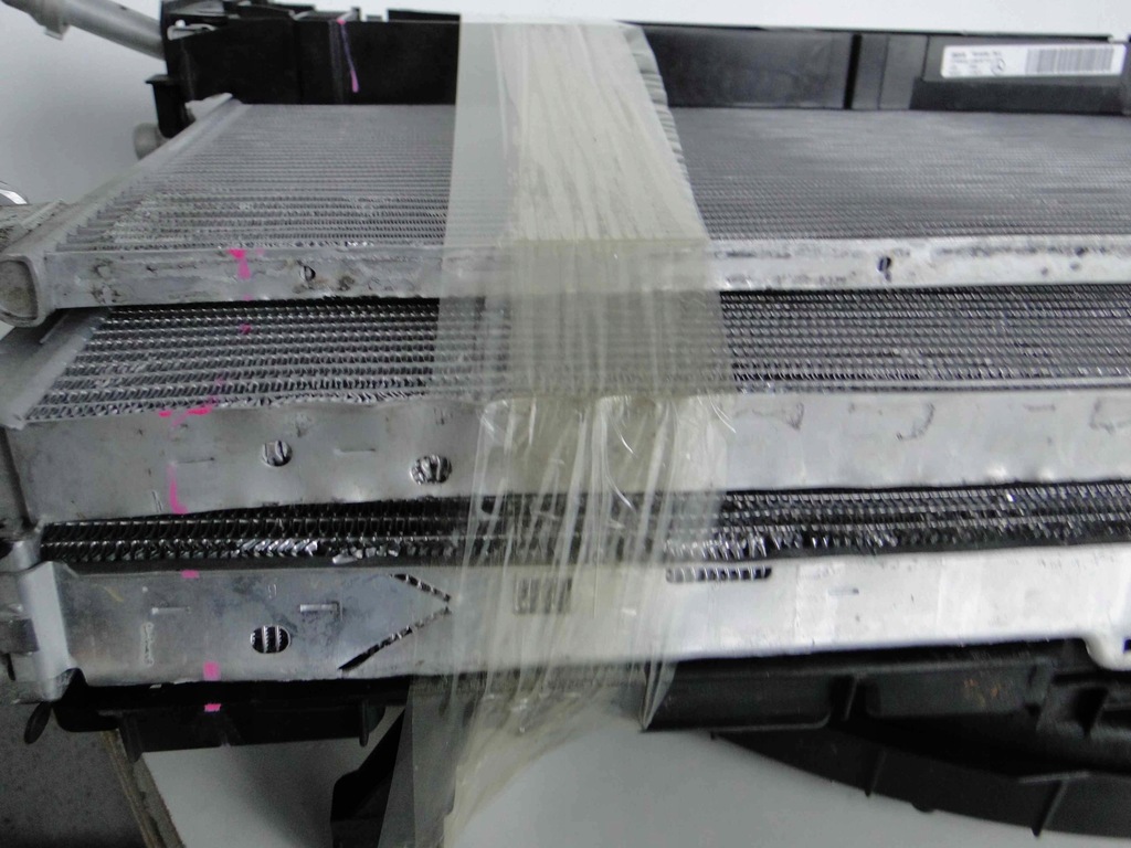 фото №13, Mercedes cls 257 гибрид комплект радиатор вентилируемый