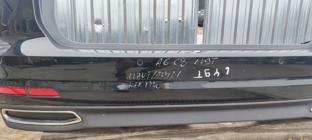 фото №6, Бампер задня audi a6 c8 ly9t kombi avant 4xpdc hak