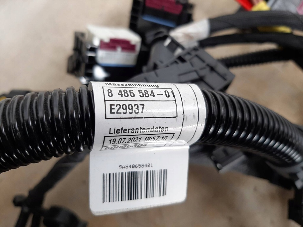 фото №10, Джгут електропроводка двигуна bmw x5 g05 4.4 v8 n63b44d