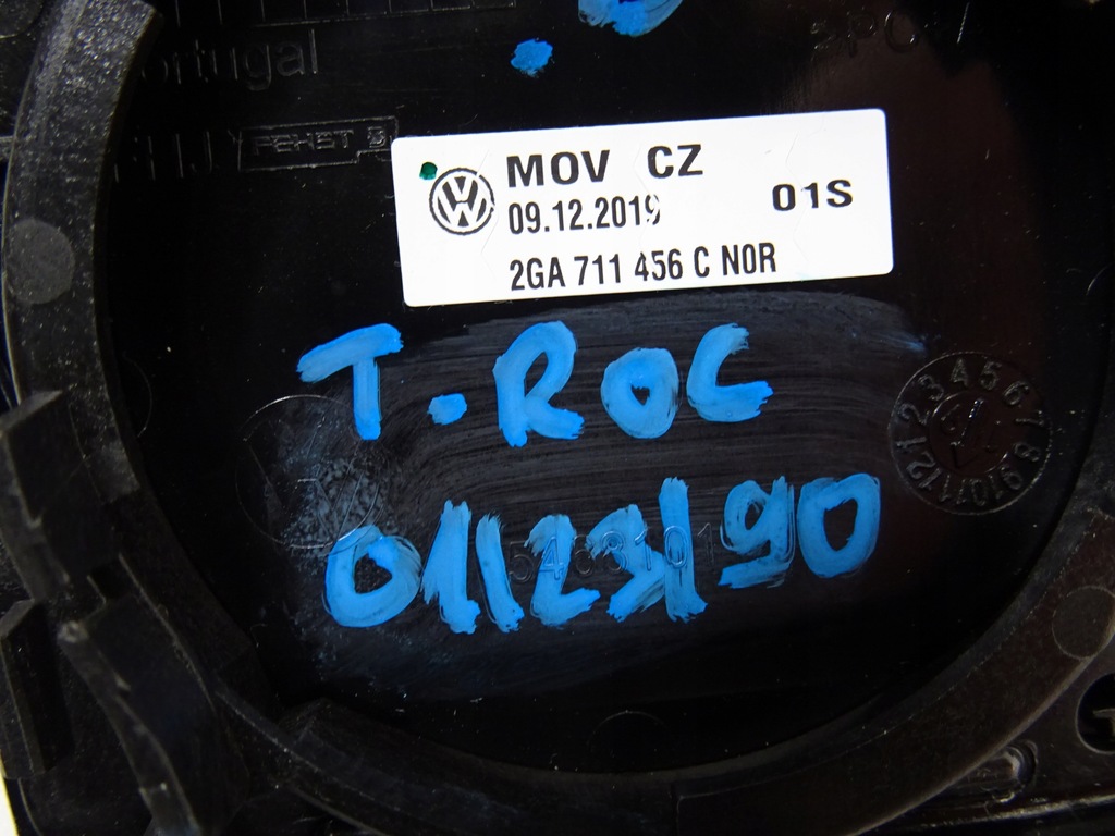 фото №9, Vw t-roc рамка рычаг переключения передач переключения передач ручка чехол 2ga711456c