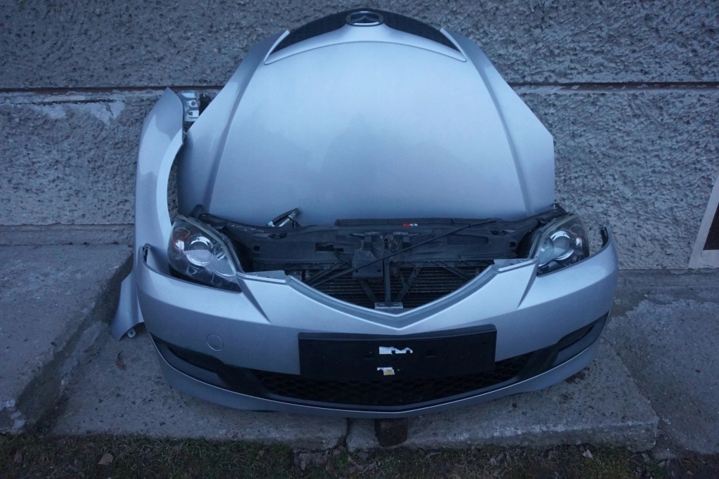 фото №1, Бампер капот крыло kompletny перед mazda 3 bk lift